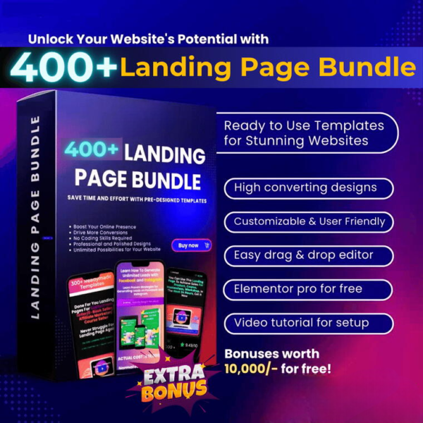 Landing Pages Bundle