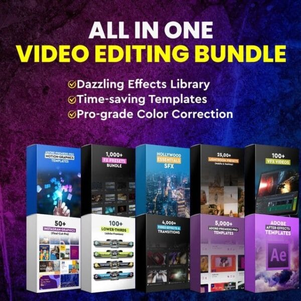 Video Editing Assets Bundle