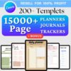 Canva Editable Planner Template