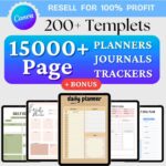 Canva Editable Planner Template