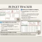 Ultimate Annual Budget Spreadsheet Excel Google Sheets - Image 3
