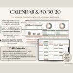 Ultimate Annual Budget Spreadsheet Excel Google Sheets - Image 9