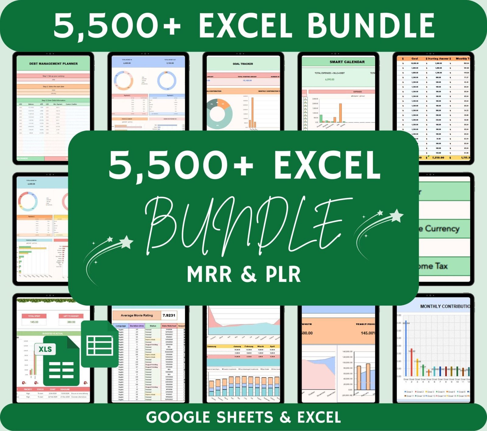 Excel Templates Bundle: Your Path to Better Projects