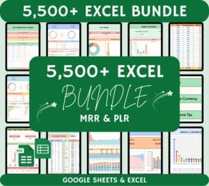Excel Templates Bundle Your Path to Better Projects