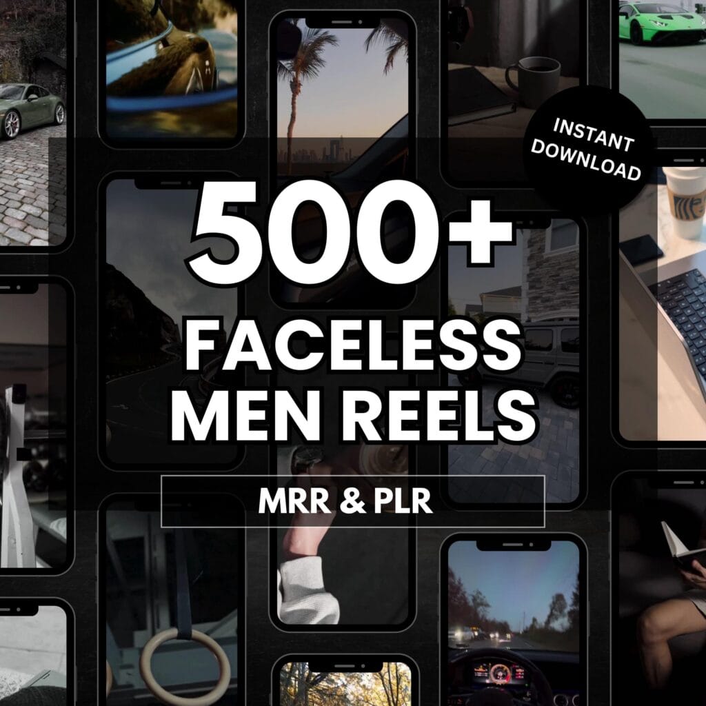 Faceless Aesthetic Men Reels