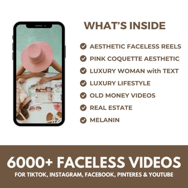 Faceless Aesthetic Videos