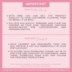 550+ Pink Aesthetic Faceless Videos Photo Bundle