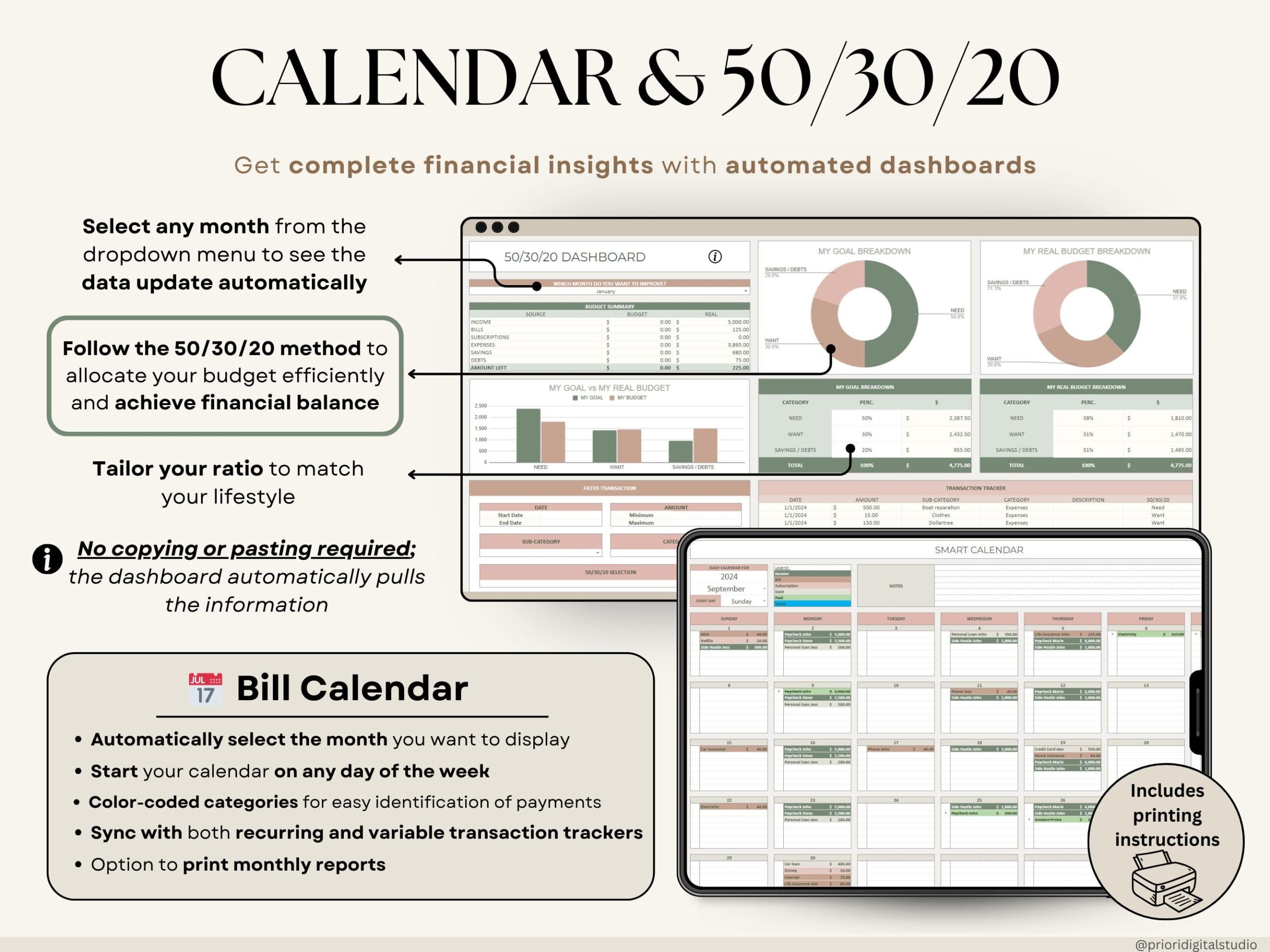 Ultimate Annual Budget Spreadsheet Excel Google Sheets