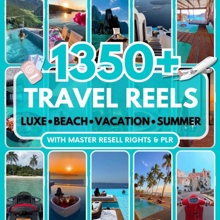 1350+ Travel Videos Reels Bundle