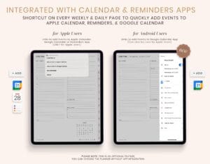 2025 Digital Planner for iPad - Hyperlinked & Dated for GoodNotes - Image 7