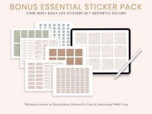 2025 Digital Planner for iPad - Hyperlinked & Dated for GoodNotes - Image 9