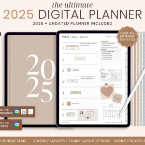 2025 Digital Planner Ipad