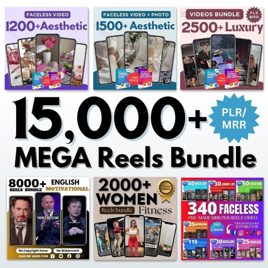 15000+ Mega Reels Bundle