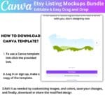 Digital Product Mockup and Ecover Bundle