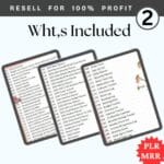 Canva Template Bundle 15000+ Pages, 200 Canva PLR Templates, Planners, Journals, Trackers,Printable - Image 4