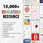 Get Unlock 15000+Kids' Worksheet Bundle Your Kids Preschool Worksheet - Image 4