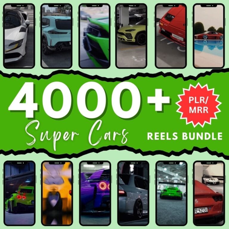 Luxury Car Reels Bundle