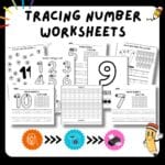 Kids Preschool Kindergarten Learning Bundle | 600+ Pages | Printable Activity Worksheets | Coloring | Dot To Dot | Tracing | Alphabet | Math - Image 10