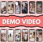 1400+ Motherhood Reels Faceless Reels Bundle, Mom Life Done For You, PLR MRR Digital Products, Bundle  Mompreneur reel, Canva, Reels Bundle - Image 2