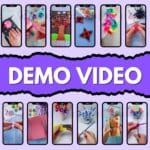 Art Crafts Reels Bundle | DIY Crafting Videos | Handmade Art Reels Bundle| Viral Video Templates Tiktok Video and youtube shorts PLR, MRR, - Image 2