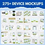 500+Etsy Listing Mockup Bundle with Master and Private Label Rights, Digital Product Mockups to rebrand&resell, DFY Etsy Canva Templates MRR - Image 2