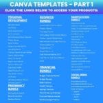7600 Done For You PLR MRR Digital Products Bundle, Canva Templates, 2025 2026 Digital Printable Planners ,Journals, Trackers, Resell Rights - Image 3