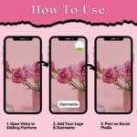 600 Pink Aesthetic Faceless Reels, Pink MRR Photo Post, Faceless Digital Marketing, Master Resell Rights, MRR/PLR, Canva Reels Bundle - Image 5