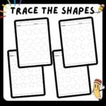 200 Preschool Line Tracing Worksheets Bundle, Line Trace Page Printable, Homeschool book,Kindergarten Curriculum Learning,Pre Handwriting - Image 5