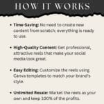 2000+ Luxury Aesthetic Boss Babe, Reels Bundle, Faceless Marketing, Digital Marketing, Master Resell Rights, PLR Digital Products, PLR MRR - Image 7