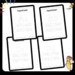 180+ Alphabet Worksheets Printable Tracing Coloring Homeschool Teacher Kids Letters Kindergarten & Prek Toddlers Handwriting Letter Practice - Image 7