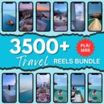 faceless travel reels